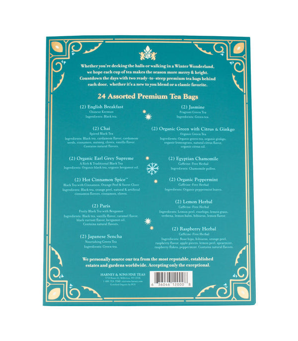 12 Days of Tea Winter Countdown