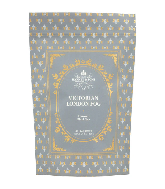 Victorian London Fog - Sachets Bag of 50 Sachets - Harney & Sons Fine Teas