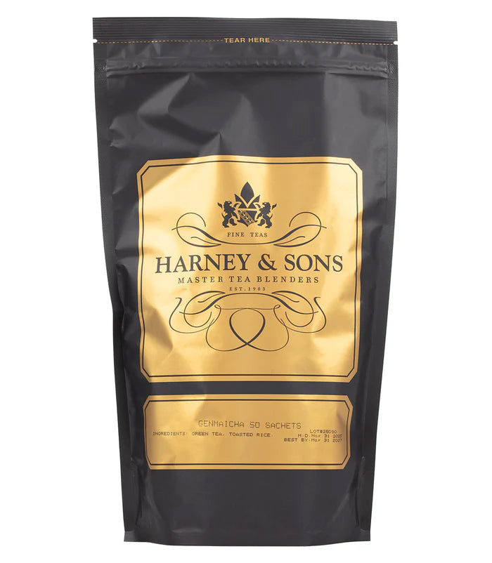 Genmaicha - Sachets Bag of 50 Sachets - Harney & Sons Fine Teas