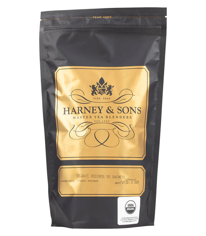 Organic Rooibos - Sachets Bag of 50 Sachets - Harney & Sons Fine Teas