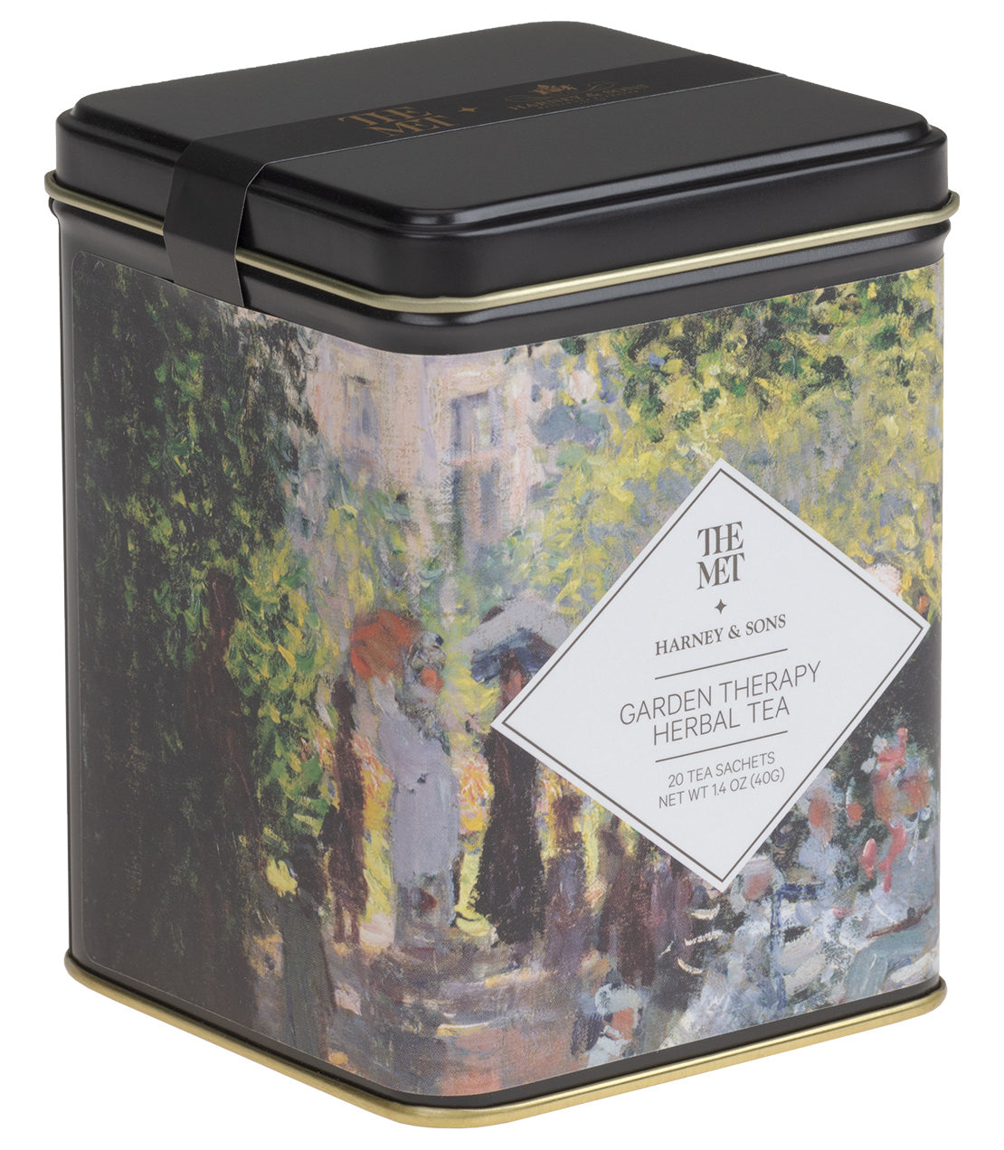Garden Therapy Herbal Tea, Tin of 20 sachets - - Harney & Sons Fine Teas