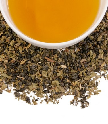 Organic Green Tea with Organic Peppermint - - Harney & Sons Fine Teas