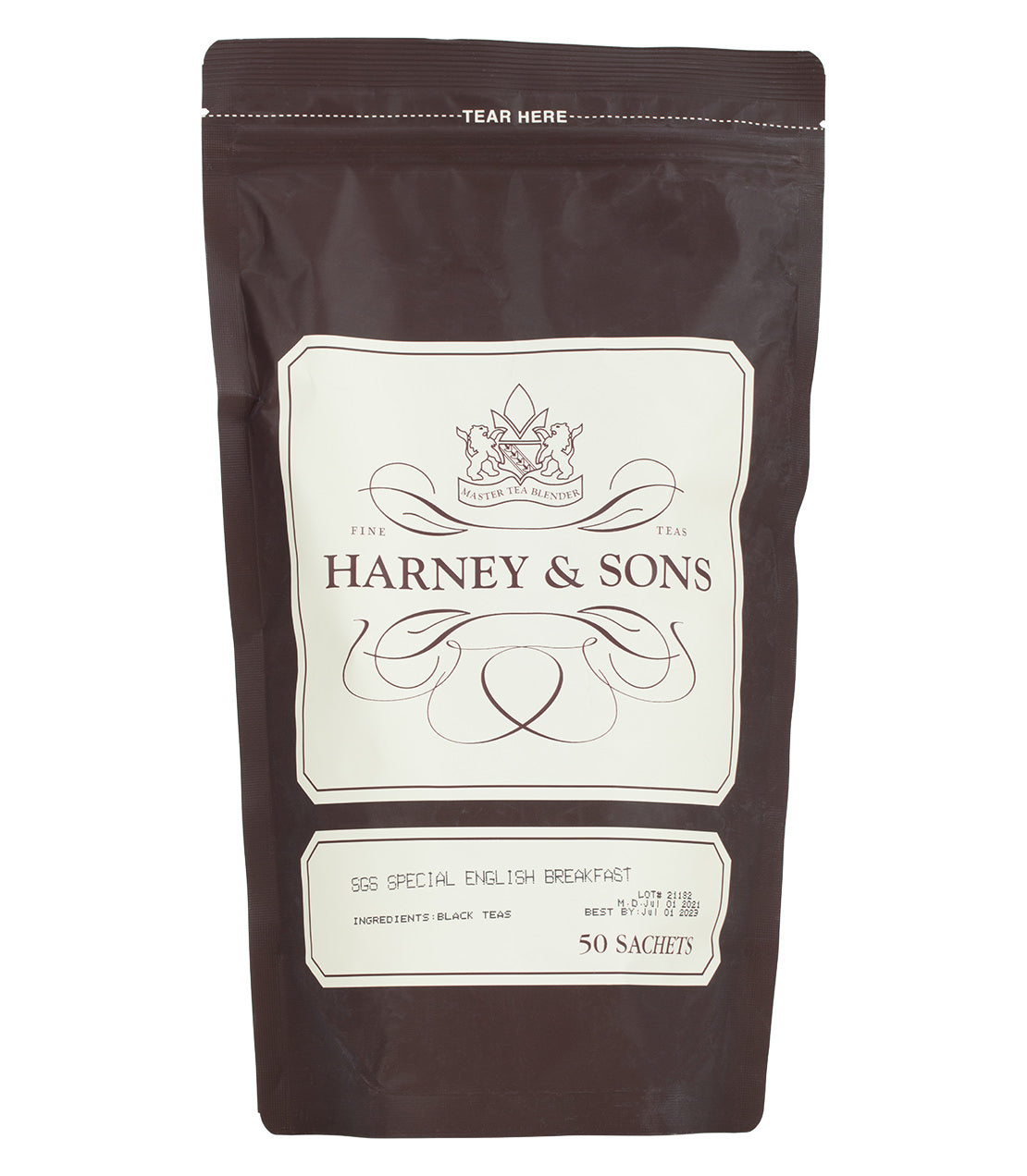 Special English Breakfast - Sachets Bag of 50 Sachets - Harney & Sons Fine Teas