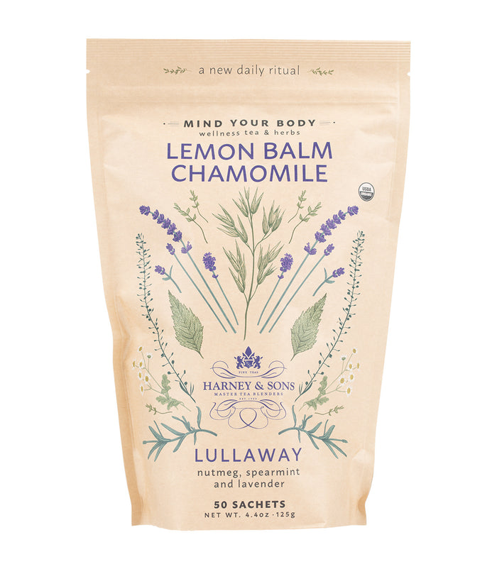 Organic Lull Away: Lemon Balm Chamomile