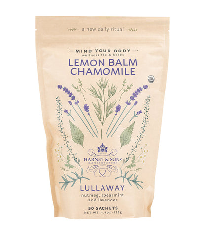 Organic Lull Away: Lemon Balm Chamomile