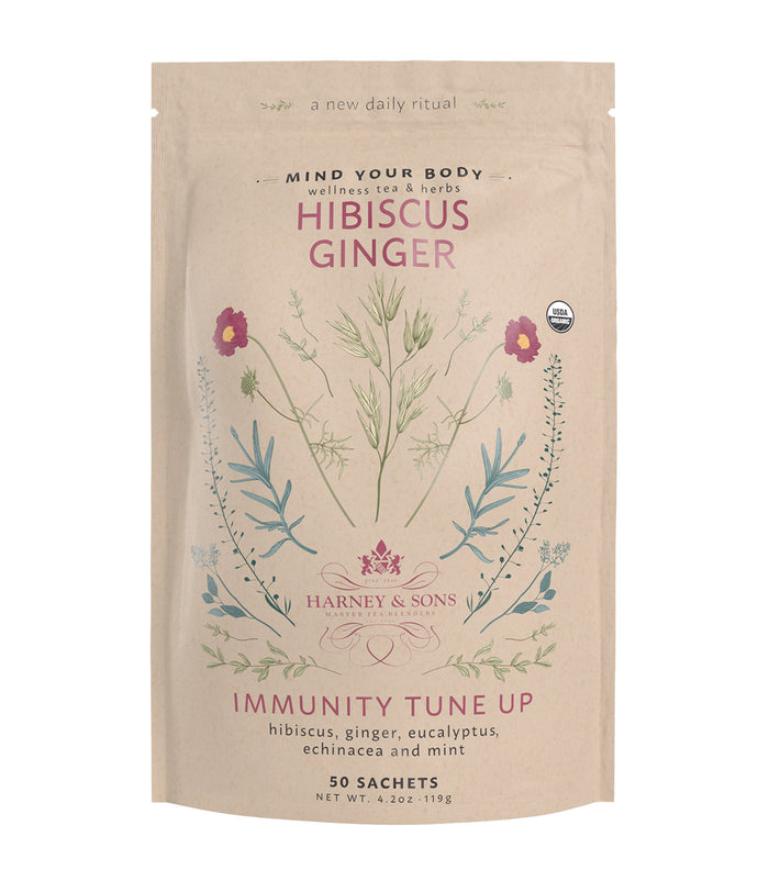 Organic Tune Up: Hibiscus Ginger