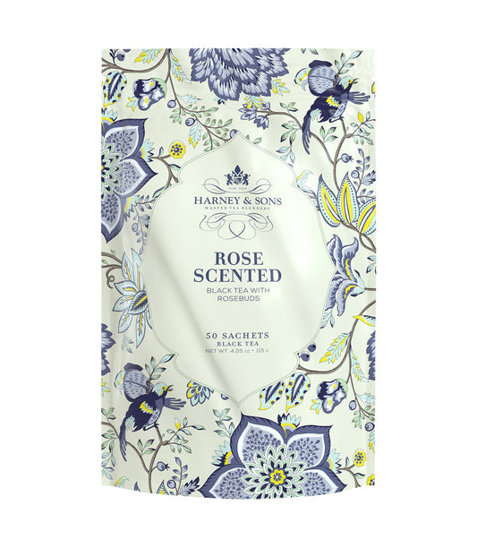 Rose Scented - Sachets Bag of 50 Sachets - Harney & Sons Fine Teas