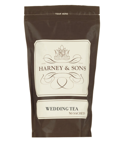 Wedding Tea - Sachets Bag of 50 Sachets - Harney & Sons Fine Teas