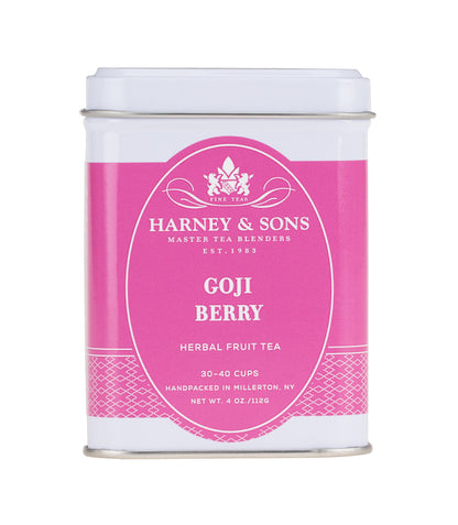 Goji Berry Fruit Tea - Loose 4 oz. Tin - Harney & Sons Fine Teas