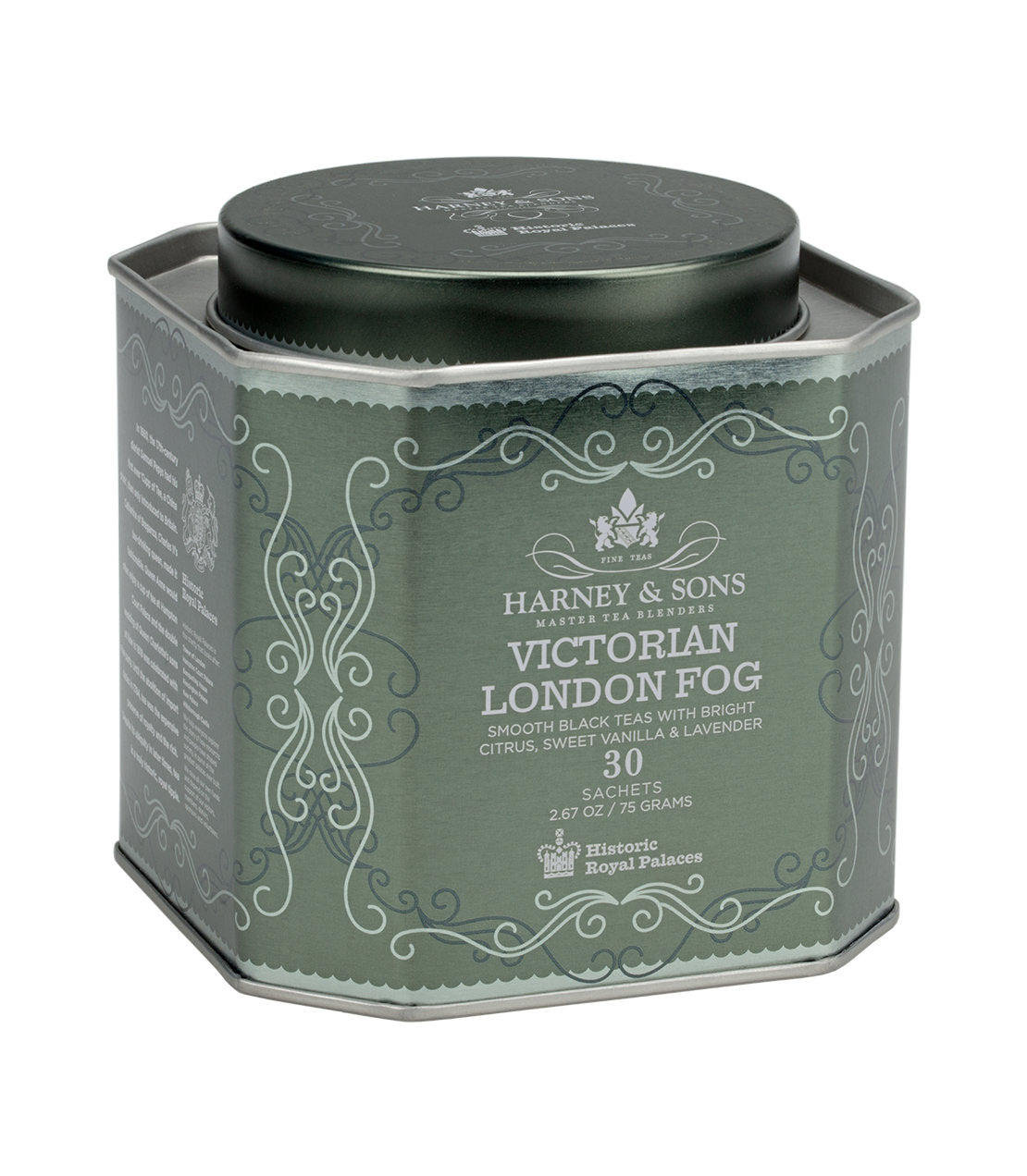Victorian London Fog - Sachets HRP Tin of 30 Sachets - Harney & Sons Fine Teas