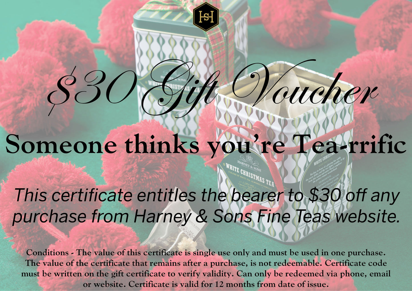 Harney Teas Gift Card