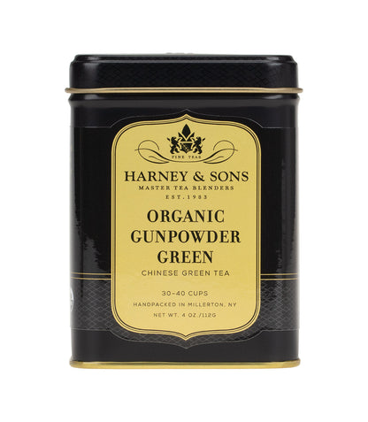 Organic Gunpowder - Loose 4 oz. Tin - Harney & Sons Fine Teas