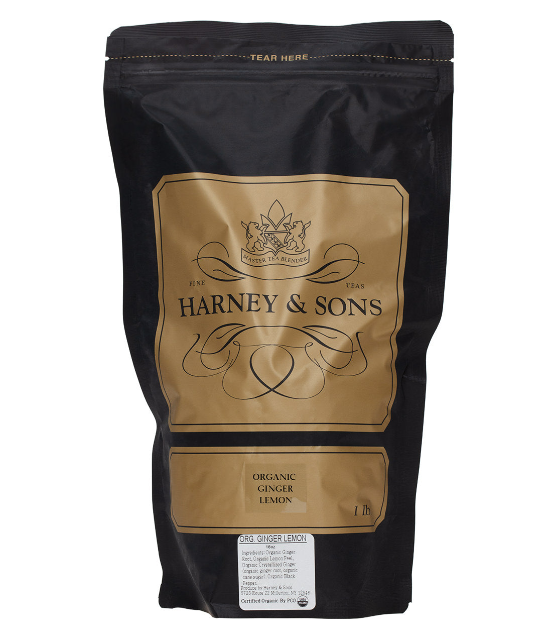Organic Ginger Lemon - Loose 1 lb. Bag - Harney & Sons Fine Teas