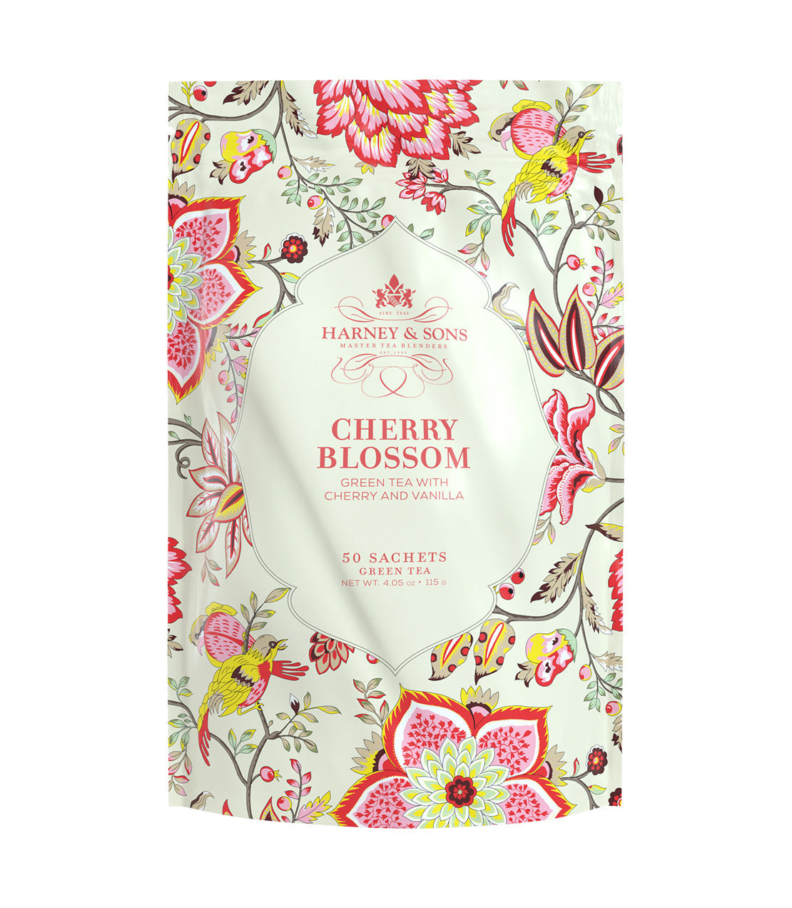 Cherry Blossom - Sachets Bag of 50 Sachets - Harney & Sons Fine Teas