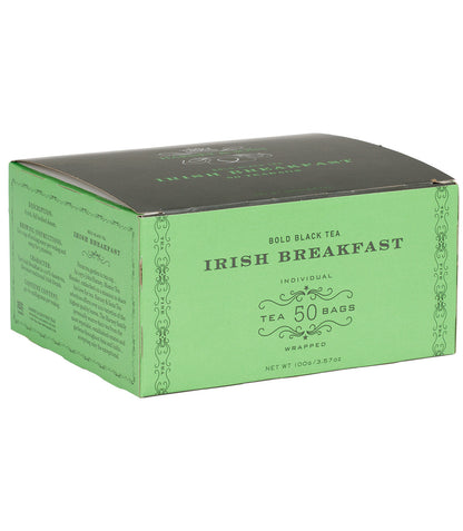 Irish Breakfast - Teabags 50 CT Foil Wrapped Teabags - Harney & Sons Fine Teas