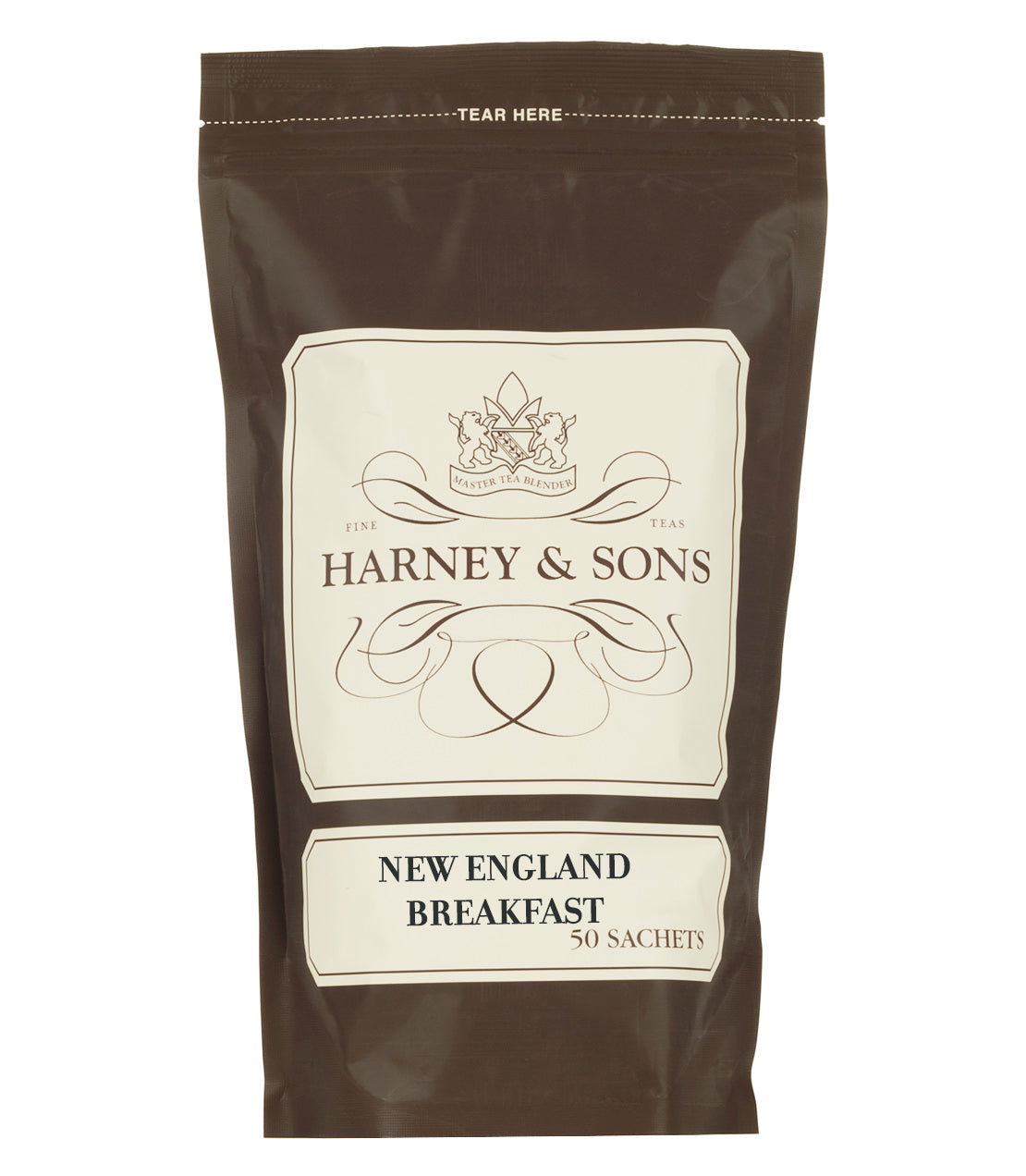 New England Breakfast - Sachets Bag of 50 Sachets - Harney & Sons Fine Teas