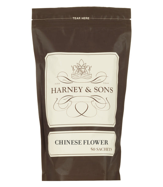 Chinese Flower - Sachets Bag of 50 Sachets - Harney & Sons Fine Teas