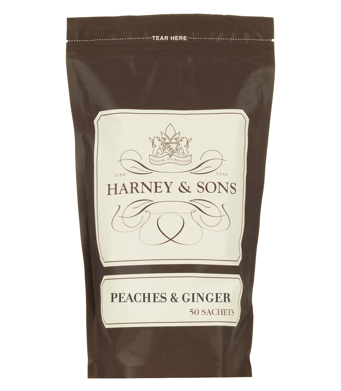 Peaches & Ginger - Sachets Bag of 50 Sachets - Harney & Sons Fine Teas