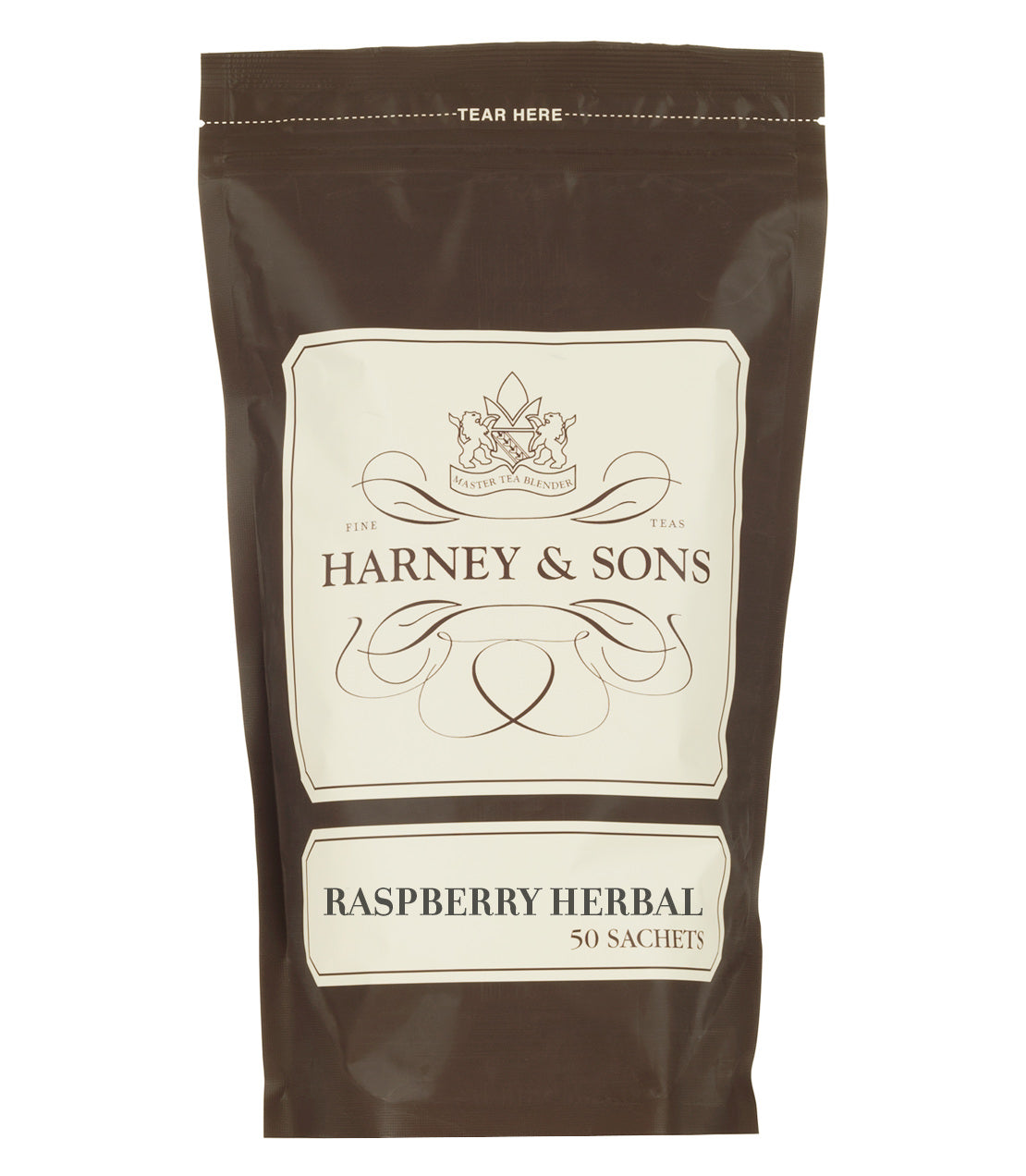Raspberry Herbal - Sachets Bag of 50 Sachets - Harney & Sons Fine Teas