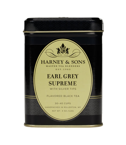 Earl Grey Supreme - Loose 4 oz. Tin - Harney & Sons Fine Teas