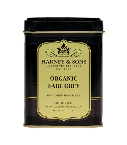 Organic Earl Grey - Loose 4 oz. Tin - Harney & Sons Fine Teas