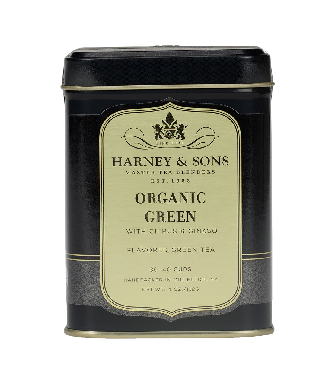 Organic Green with Citrus & Ginkgo - Loose 4 oz. Tin - Harney & Sons Fine Teas