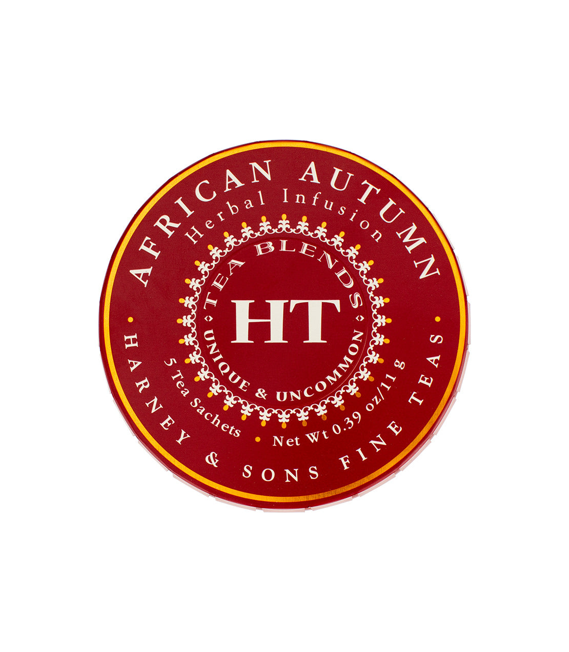 African Autumn - Sachets Tagalong Tin of 5 Sachets - Harney & Sons Fine Teas