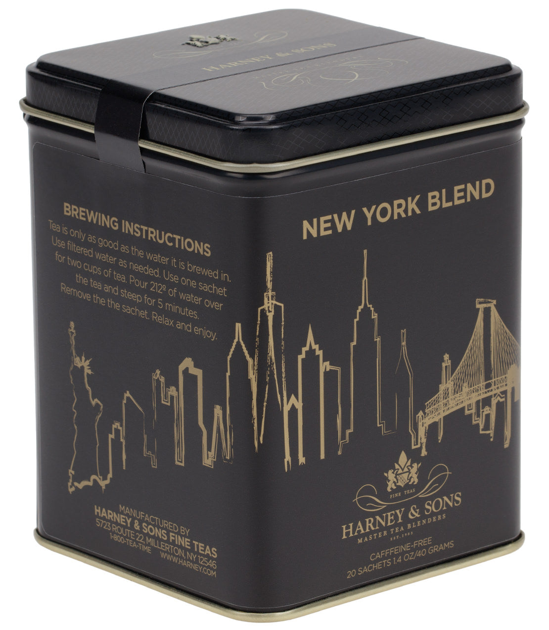 New York Blend - Tin of 20 Sachets -   - Harney & Sons Fine Teas